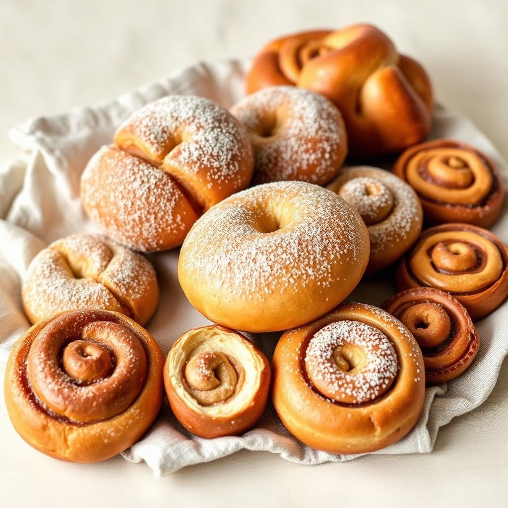 Categoría Panadería & Pan Dulce: Conchas mexicanas, bolillo, telera, mantecadas y roles de canela horneados artesanalmente.